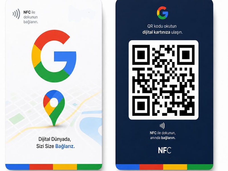 NFC kart ön yüz örneği